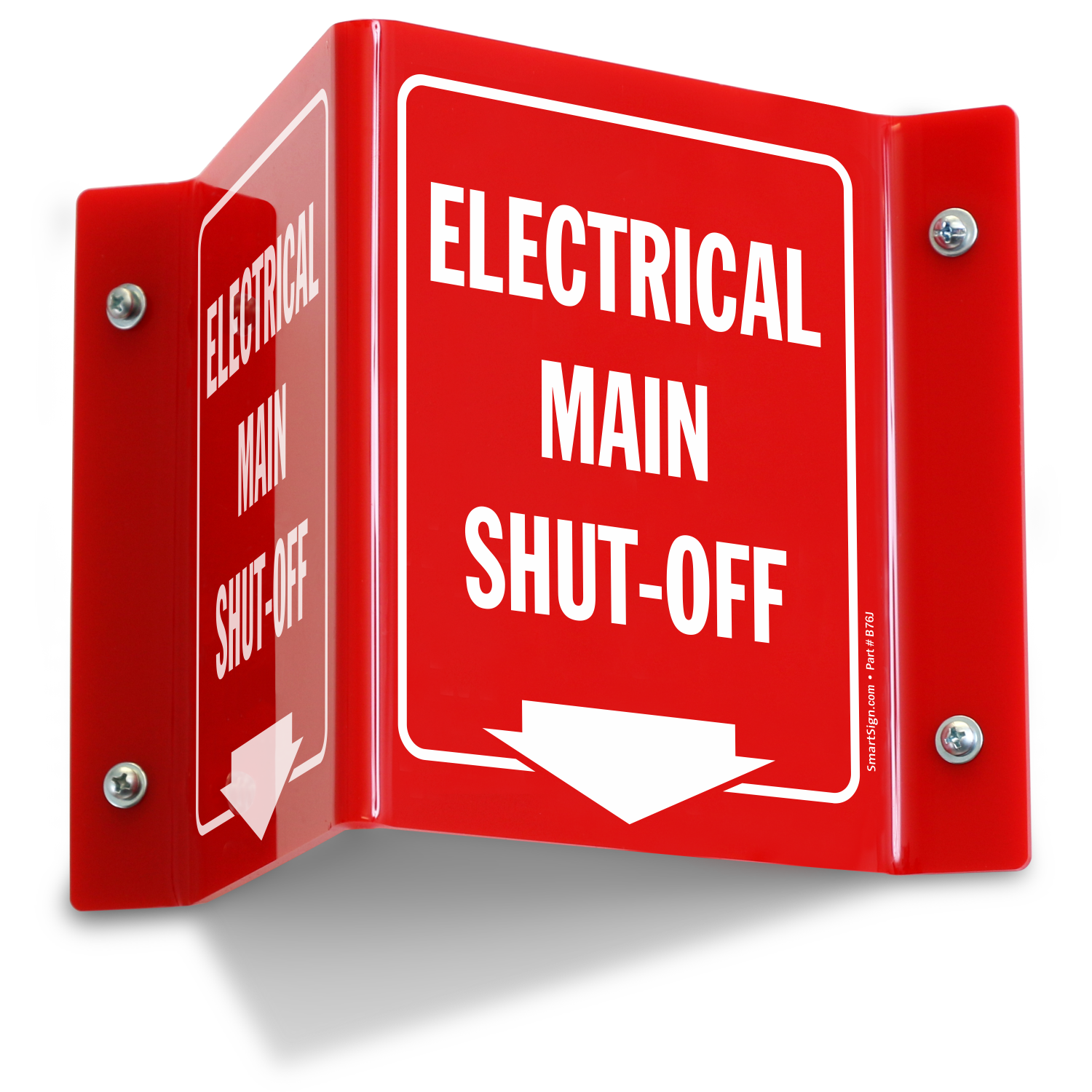 Electrical Main Shut Off Projecting Sign SKU S2 1780