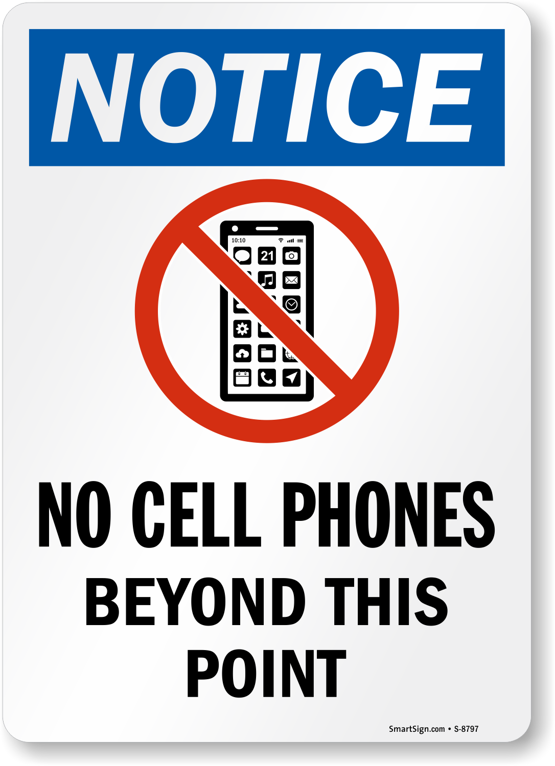 No Cell Phone Sign Printable Printable Templates