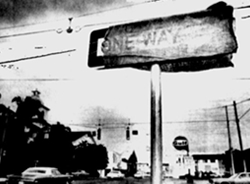One-Way Sign 1977