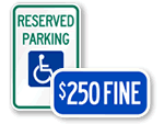 Disabled Parking Signs