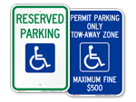 Handicap Parking Signs