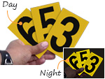 All Numbers & Letters Labels - Reflective, Mylar, Vinyl Cloth, Die-Cut, & Magnetic