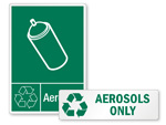 Aerosol Recycling Labels