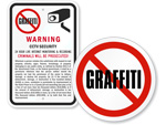 Anti Graffiti Signs