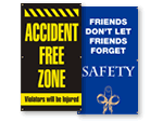 Avoid Accidents Safety Banners
