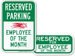 Award Parking Signs