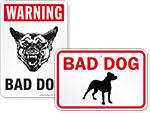 Bad Dog Signs