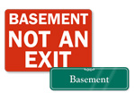 Basement Signs