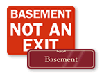 Basement Signs