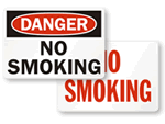 Big No Smoking Sign