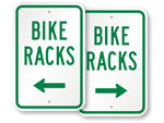 Bike Rack Signs
