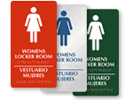 Bilingual Braille Signs