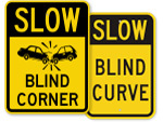 Blind Corner Signs