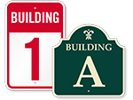 Building Number Signs