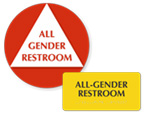 California All-Gender Restroom Sign Kits