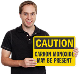 Carbon Monoxide Safety Signs
