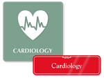 Cardiology Door Signs