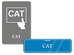 CAT Door Signs