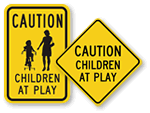 Caution Children Signs