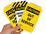 Caution Lockout Tags