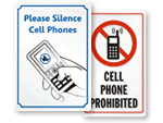 Cell Phone Signs