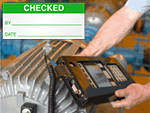 Checked Inspection Labels