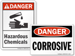 Chemical Danger Signs