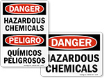OSHA Chemical Hazard Signs