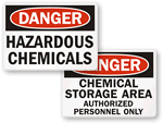Chemical & Hazmat Signs