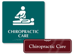  Chiropractic Care Door Signs