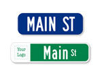 Civic Street Name Signs