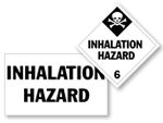 Class 6 Inhalation Hazard Placards
