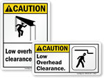 ANSI Clearance Signs