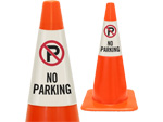 Cone Collar Parking Signs