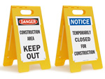 Construction Floor Signs