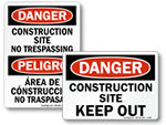 Construction Site Signs
