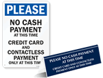 Contactless Payment Signs