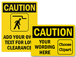 Custom Caution Labels
