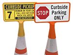 Custom Curbside Pick Up Signs