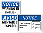 Custom Notice Labels