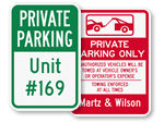 Custom Private Parking Signs