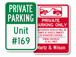 Custom Private Parking Signs