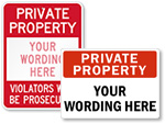 Custom Property Signs