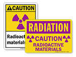 Custom Radiation Signs