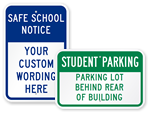 Custom School Parking