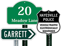 Custom Shaped Metal Signs