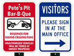 Custom Signs for Visitors
