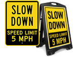 Custom Slow Down Signs