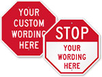 Custom STOP Signs