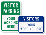 Custom Visitor Parking Signs